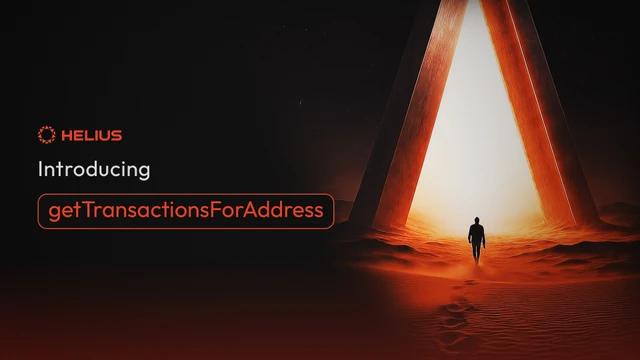 Introducing the new, Helius-exclusive getTransactionsForAddress RPC method for querying historical data on Solana
