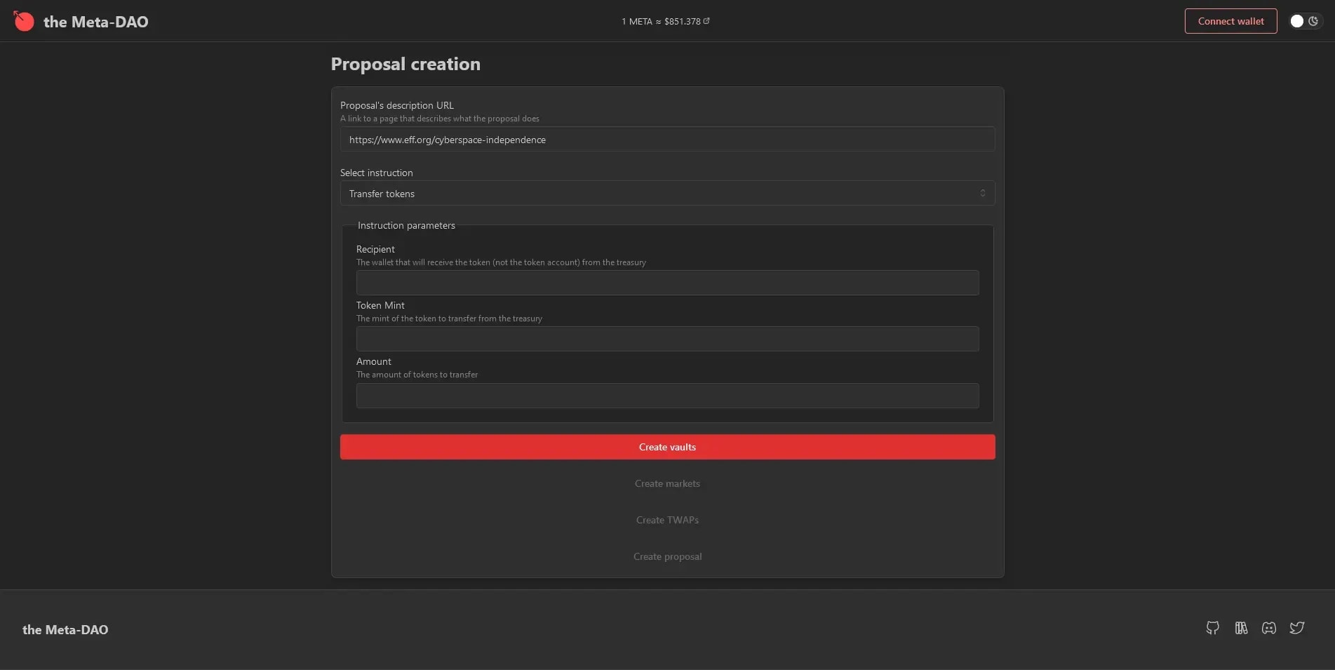 Create a Proposal