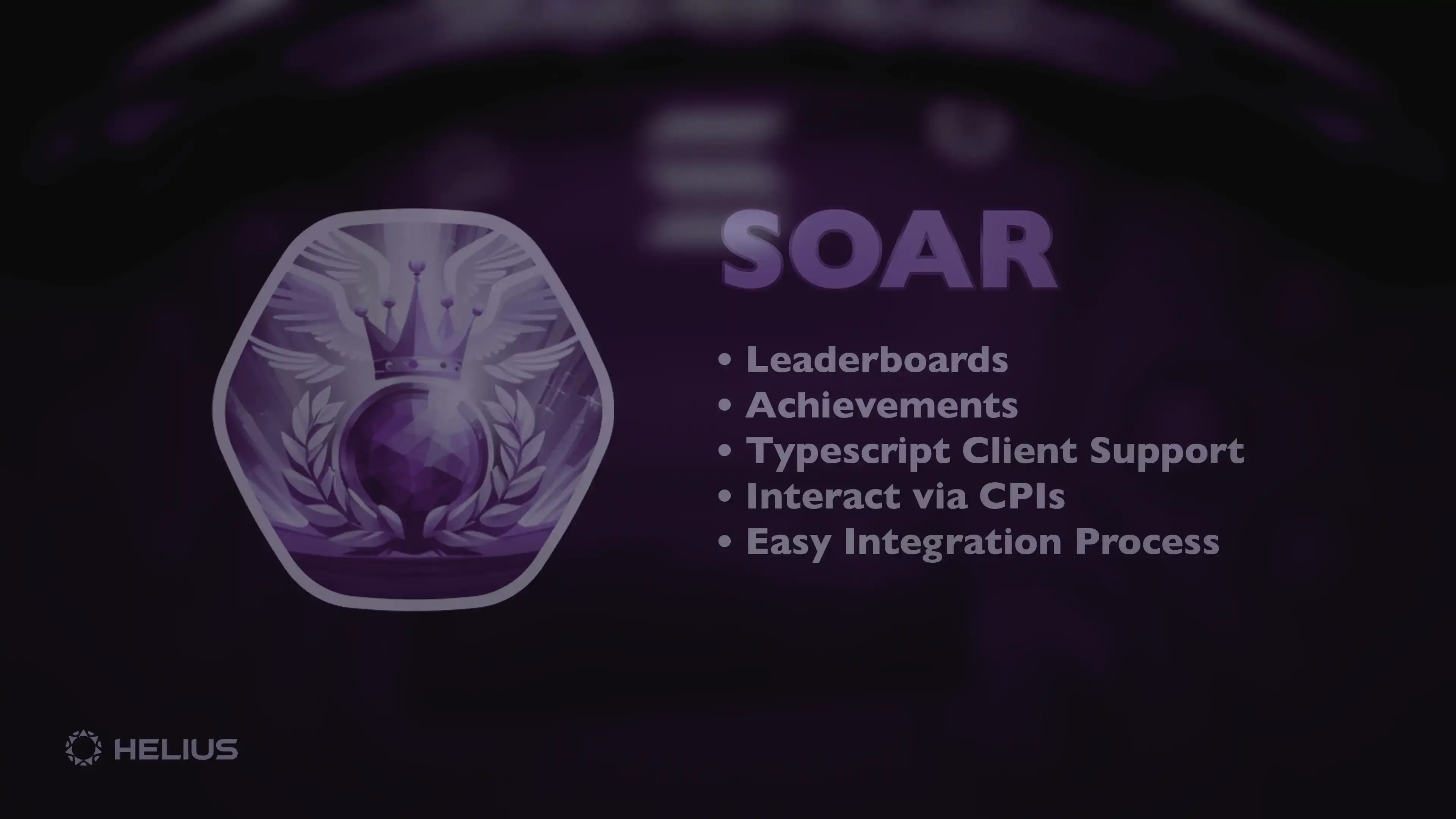 Solana On-Chain Achievement and Ranking (SOAR)