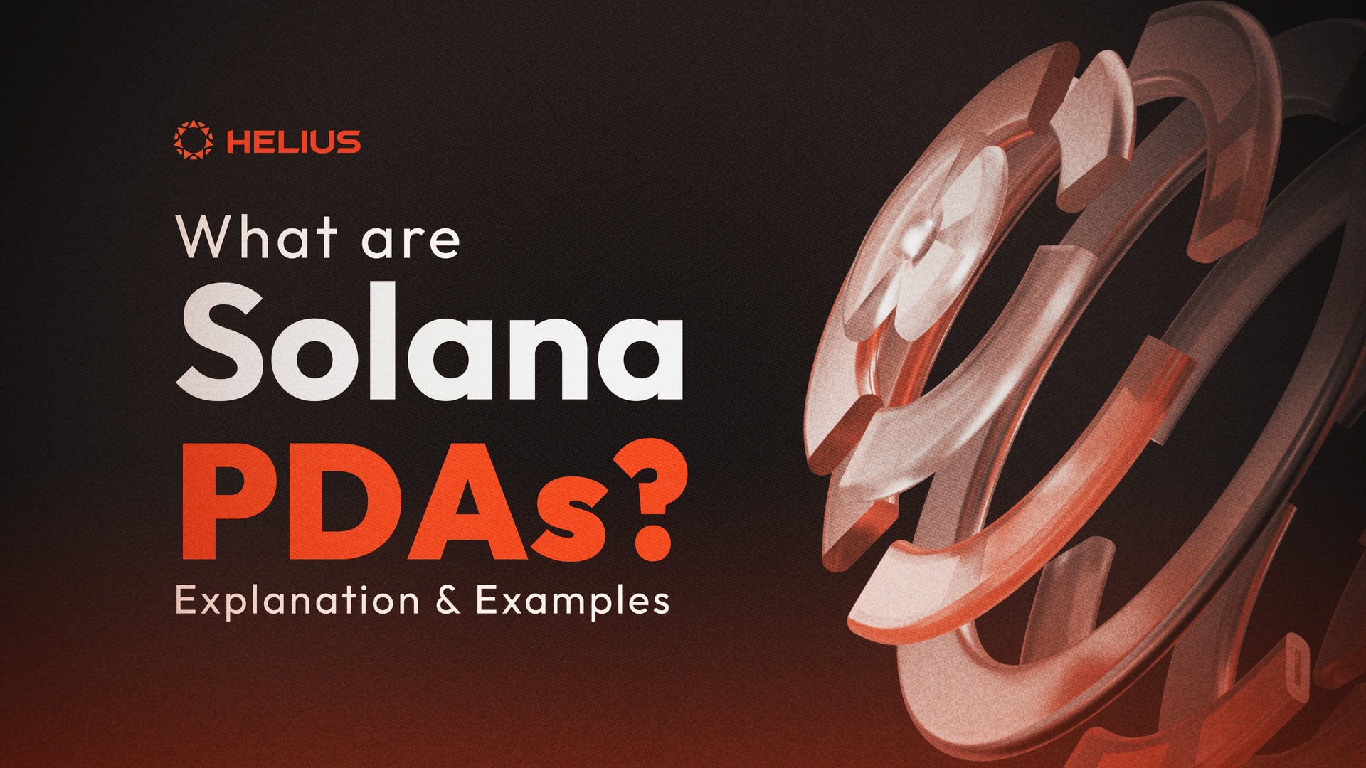 What are Solana PDAs? Explanation and Examples