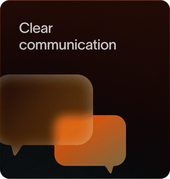 Clear communication