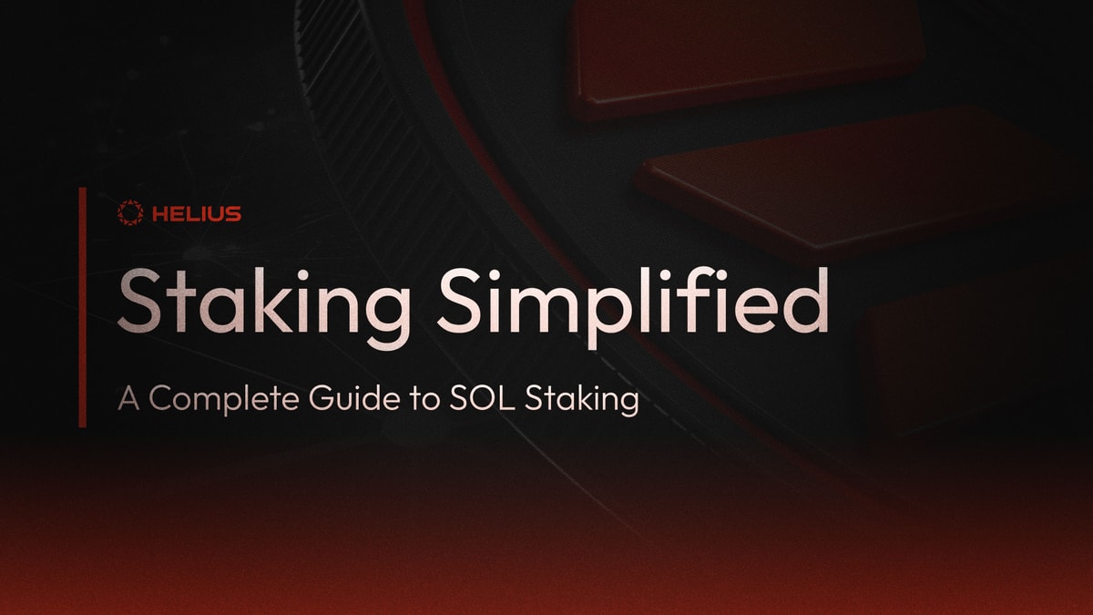 Solana Staking Simplified: A Complete Guide to SOL Staking